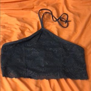 Blue bandeau top from VS.